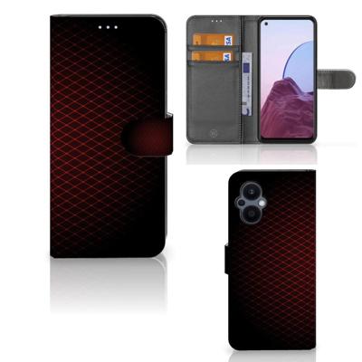 OPPO Reno 8 Lite | OnePlus Nord N20 | Telefoon Hoesje | Geruit Rood