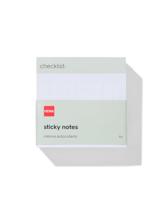 HEMA Sticky notes blokjes met bedrukking 7.5x7.5 - 400 vel - thumbnail