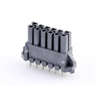 Molex 447691202 Male header, inbouw (standaard) Totaal aantal polen: 12 Inhoud: 1 stuk(s) Tray - thumbnail