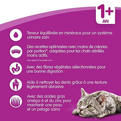 Whiskas STERILE droog kattenvoer Volwassen kip 14 kg Whiskas STERILE droog kattenvoer Volwassen kip 14 kg