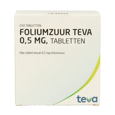 Foliumzuur 0.5 250 Tabletten