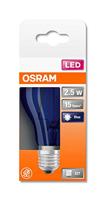 OSRAM 4058075434004 LED-lamp Energielabel G (A - G) E27 Peer 2.5 W = 4 W Blauw (Ø x l) 60 mm x 105 mm 1 stuk(s) - thumbnail