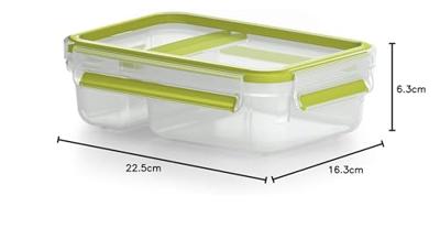 Emsa Clip & Go Yoghurtbox 0,6 L lunchbox