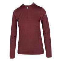 Mondoni Active trainingsshirt longsleeve bordeaux maat:xxl - thumbnail