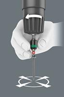 Wera 8600-9/TZ Rapidaptor 05073410001 Bitset 10-delig Plat, Kruiskop Phillips, Kruiskop Pozidriv - thumbnail