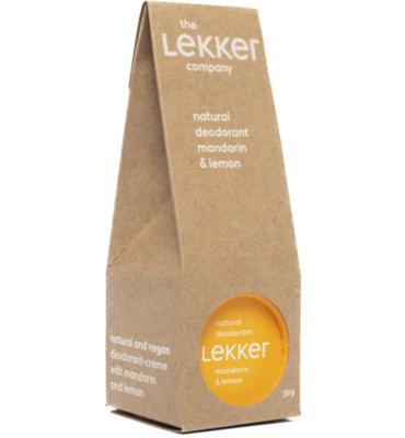 The LEKKER Company Deodorant - mandarijn & citroen - have fun The LEKKER Company Deodorant - mandarijn & citroen - have fun