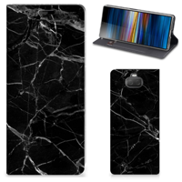 Sony Xperia 10 | Standcase | Marmer Zwart - Origineel Cadeau Vader - thumbnail
