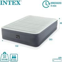 Intex 64902ND PremaireElevated Luchtbed (l x b x h) 191 x 99 x 46 cm Wit, Grijs - thumbnail