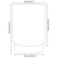 Kruk fluweel donkergroen en goudkleurig - thumbnail