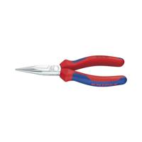 Knipex 30 25 190 Platte rondbektang Werkplaats Recht Chroom-vanadium elektrostaal 190 mm - thumbnail