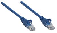 Intellinet 318938 RJ45 Netwerkkabel, patchkabel CAT 5e U/UTP 1.00 m Blauw 1 stuk(s) - thumbnail
