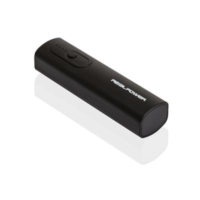 RealPower PB-T1 powerbank Zwart 2600 mAh RealPower PB-T1 powerbank Zwart 2600 mAh