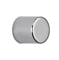 MAUL neodymium cylinder magneet, ft 10x10x10 mm, trekkracht 4 kg, zilver, blister van 4 stuk - thumbnail