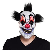 Latex gezichtsmasker Scary clown - thumbnail