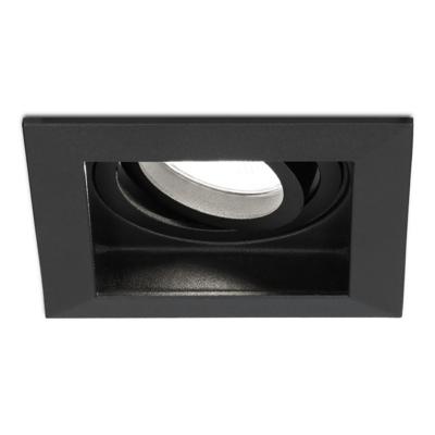 Fresno LED inbouwspot vierkant - GU10 - 4 Watt 345 Lumen - 6500K Daglicht Wit - Dimbaar - Kantelbaar - Verzonken - IP20 voor binnen - Zwart - Anti-glare Fresno LED inbouwspot vierkant - GU10 - 4 Watt 345 Lumen - 6500K Daglicht Wit - Dimbaar - Kantelbaar - Verzonken - IP20 voor binnen - Zwart - Anti-glare