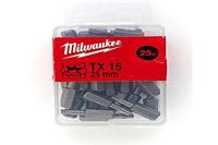 Milwaukee Schroefbits TX 15 x 25 mm - 25 stuks - 4932399595 - thumbnail