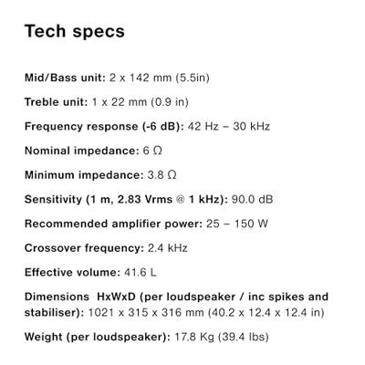 Q Acoustics: 3050c Vloerstaande Speakers - 2 Stuks - Claro rosewood - thumbnail
