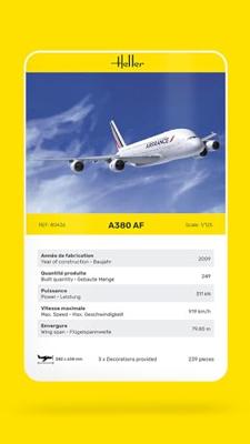 Heller 80436 A 380 AF Bouwpakket Schaal 1:125