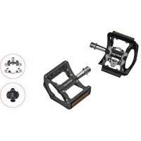 Elvedes Ergotec pedalen ep superlight 9/16" aluminium zwart - thumbnail