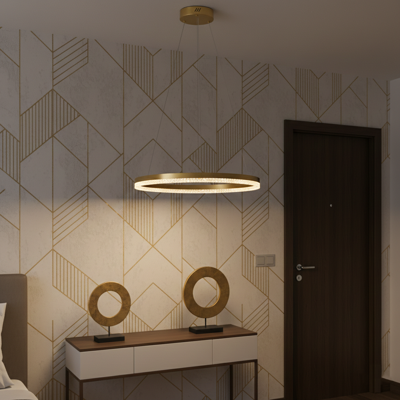 Lyora HanglampAdria goud Ø 60cm - 9530228