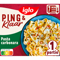 Iglo Ping & Klaar Carbonara 400 g bij Jumbo - thumbnail