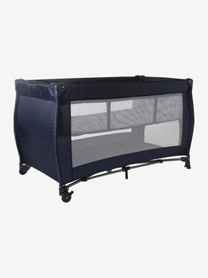 Opvouwbaar babybed 2 hoogtes van ligging marineblauw
