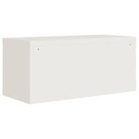 Archiefkast 90x40x40 cm staal wit - thumbnail