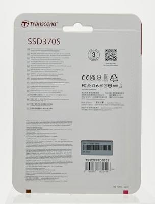 Transcend SSD370S 32 GB SSD harde schijf (2.5 inch) SATA 6 Gb/s Retail TS32GSSD370S Transcend SSD370S 32 GB SSD harde schijf (2.5 inch) SATA 6 Gb/s Retail TS32GSSD370S