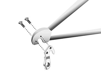 Union Derailleurhanger gh-138 55,4 mm zilver - thumbnail