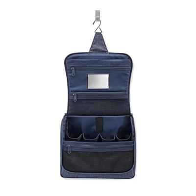 Reisenthel Toiletbag XL-Herringbone Dark Blue