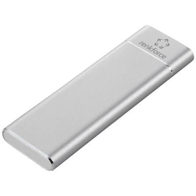 Renkforce RF-HDE-100 M.2 SSD-behuizing USB-C 3.2 Gen 2 10 GBit/s M.2 PCIe NVMe 2230, 2242, 2260, 2280 RF-6058280 Renkforce RF-HDE-100 M.2 SSD-behuizing USB-C 3.2 Gen 2 10 GBit/s M.2 PCIe NVMe 2230, 2242, 2260, 2280 RF-6058280