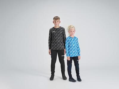 Uhlsport Progressive Keepersset Lange Mouwen Kids Zwart