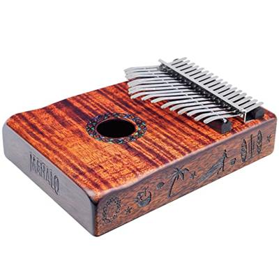 Mahalo MKA17KA Koa kalimba 17 tonen - thumbnail