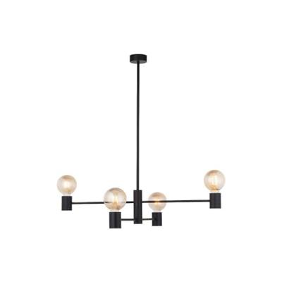 Lyora 4-lichts zwarte hanglampRadius - 7931
