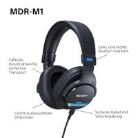 Sony MDR-M1 gesloten studio hoofdtelefoon - thumbnail