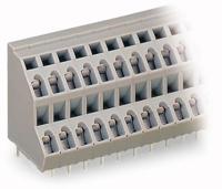 WAGO 736-108 Dubbel niveau klem 2.50 mm² Aantal polen 16 Grijs 1 stuk(s) - thumbnail