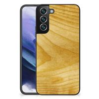 Samsung Galaxy S22 Plus Houten Print Telefoonhoesje Licht Hout - thumbnail