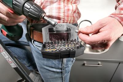 Bit set met riemclip 32-delig KWB - Kwb