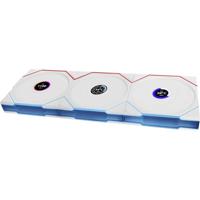 Lian Li Lian Li UNI FAN TL Wireless LCD Lüfter, ARGB, PWM, 3er-Pack inkl. Controller PC-ventilator Wit (b x h x d) 120 x 28 x 124 mm - thumbnail