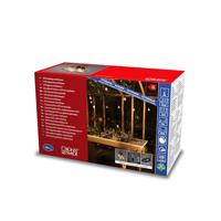 Konstsmide 2383-800 Lichtgordijn Binnen/buiten Energielabel: G (A - G) werkt op het lichtnet Aantal lampen 90 LED Barnsteen Verlichte lengte: 4.5 m - thumbnail