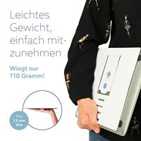 R-Go Riser Attachable laptopstandaad, wit - thumbnail