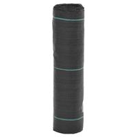 VidaXL Worteldoek 0,5x10 m polypropeen zwart - thumbnail