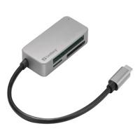 Sandberg 136-38 geheugenkaartlezer USB 3.2 Gen 1 (3.1 Gen 1) Type-C Zwart - thumbnail