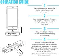 Boya BY-WM4 PRO-K3 microfoon set iOS - thumbnail