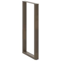 Bartafelpoten 2 st U-vormig 60x(110-111) cm staal naturel - thumbnail