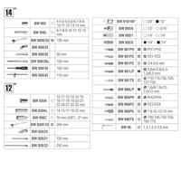 Beta BW 903E/C98 Dopsleutelset 1/2" en 1/4" | 98 Delig - 009036198 - thumbnail