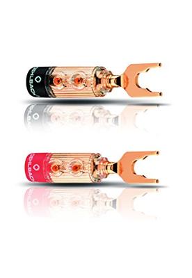 Oehlbach 3033 Luidsprekerconnector Stekker, recht Goud, Rood, Zwart 4 stuk(s) Oehlbach 3033 Luidsprekerconnector Stekker, recht Goud, Rood, Zwart 4 stuk(s)