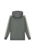 Malelions Sport Academy Hoodie MS2-AW23-11-225 Grijs / Lime Groen-L maat L - thumbnail