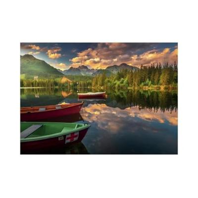 DinoToys Dino puzzel van de slowaakse pleso met bootjes - 1000 stukjes