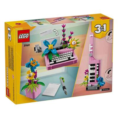 LEGO® Creator 31169 Typemachine met bloemen LEGO® Creator 31169 Typemachine met bloemen